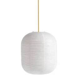 Paper shade sphere ⌀50-ø80 | classic white / garden green