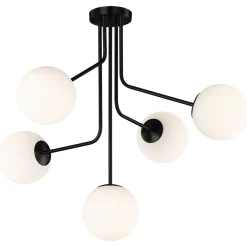 Parma chandelier | matt antique gold