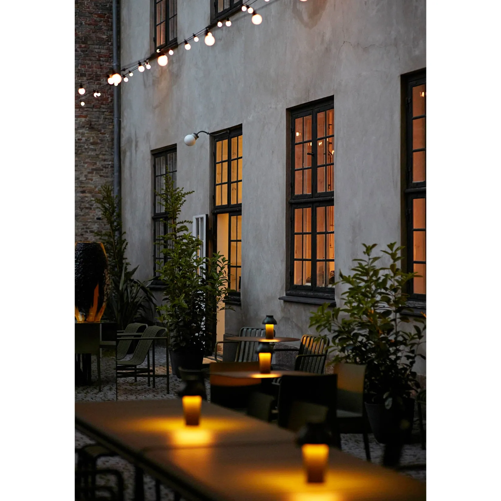 PC portable lamp | iron red