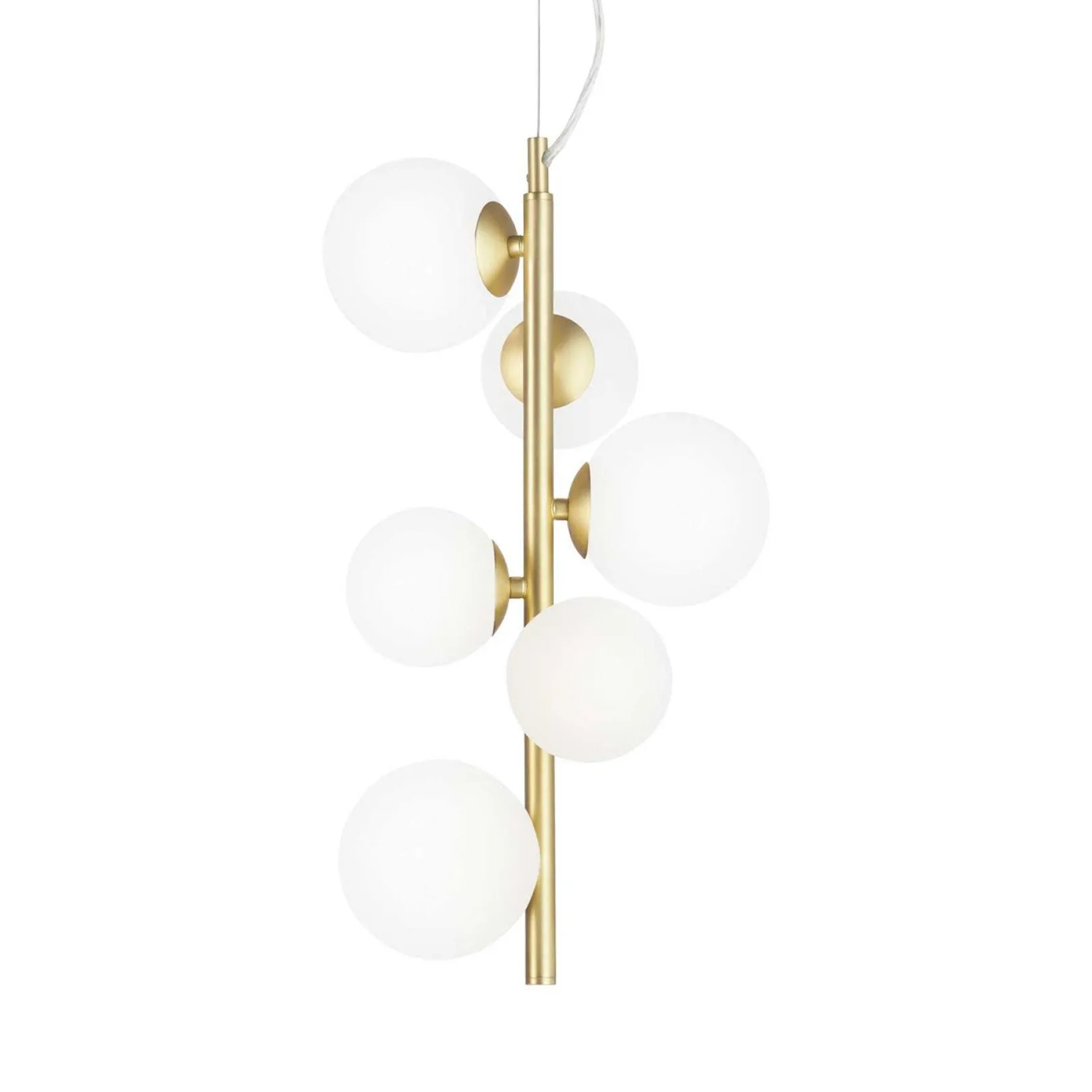Perlage 6 | satin brass