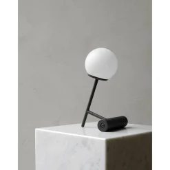 Phare portable table lamp | burned red
