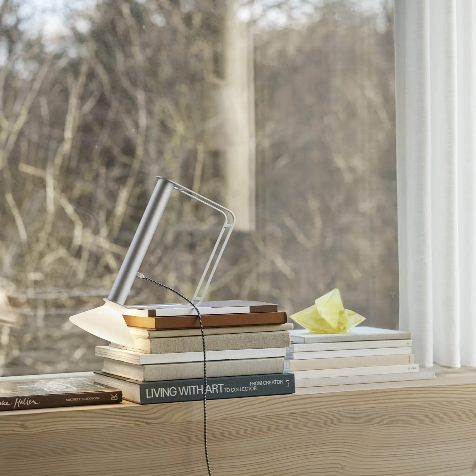 Piton portable lamp | aluminium