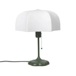 Poem table lamp | white/grass green
