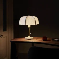 Poem table lamp | white/grass green