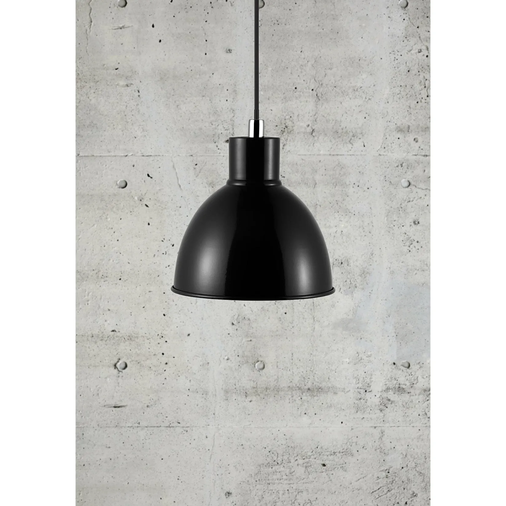 Pop pendant | glossy black