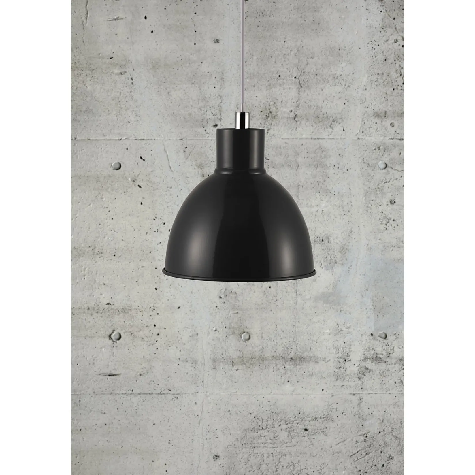 Pop pendant | glossy black