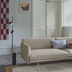 Post floor lamp | black