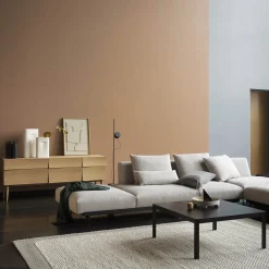 Post floor lamp | black