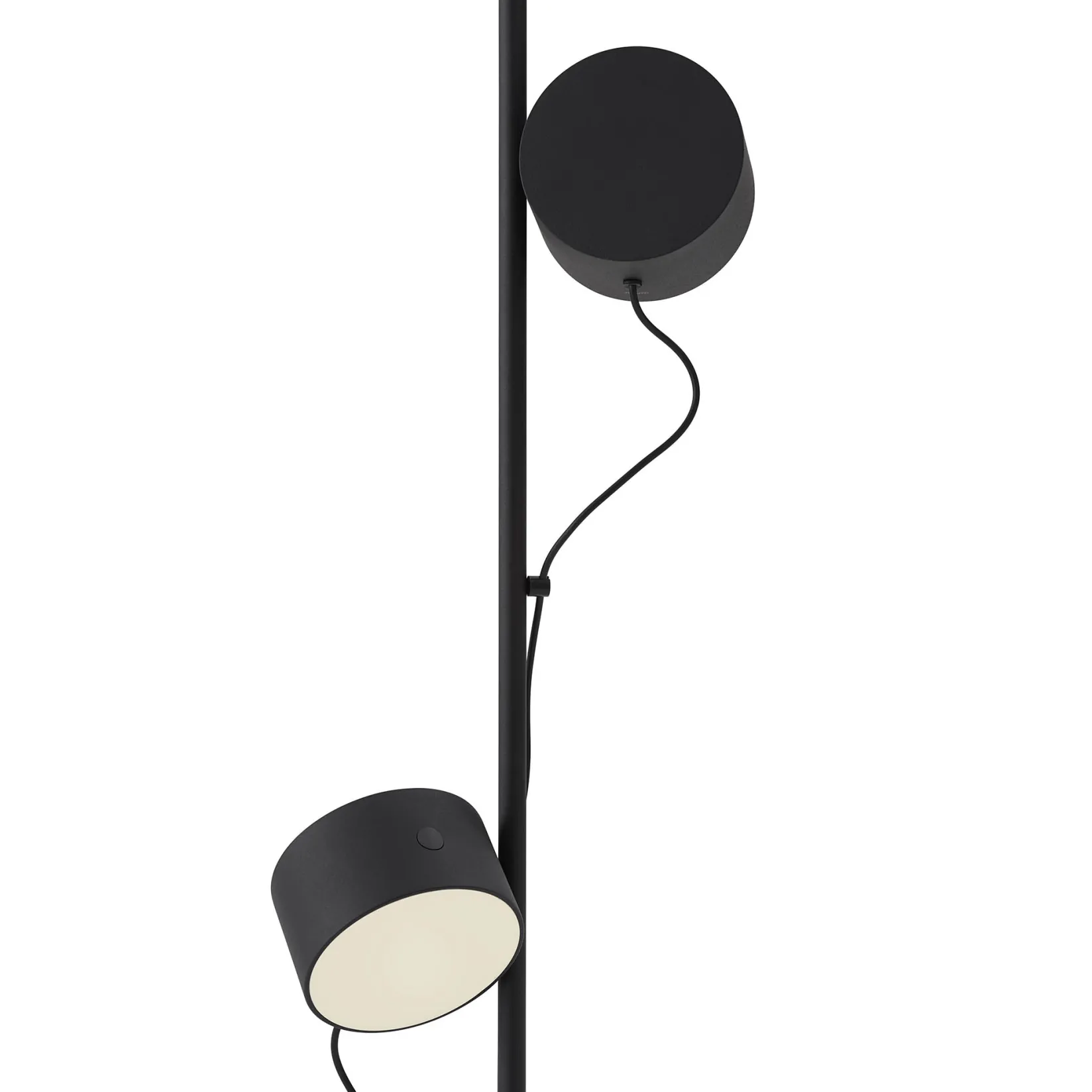 Post floor lamp | brown green
