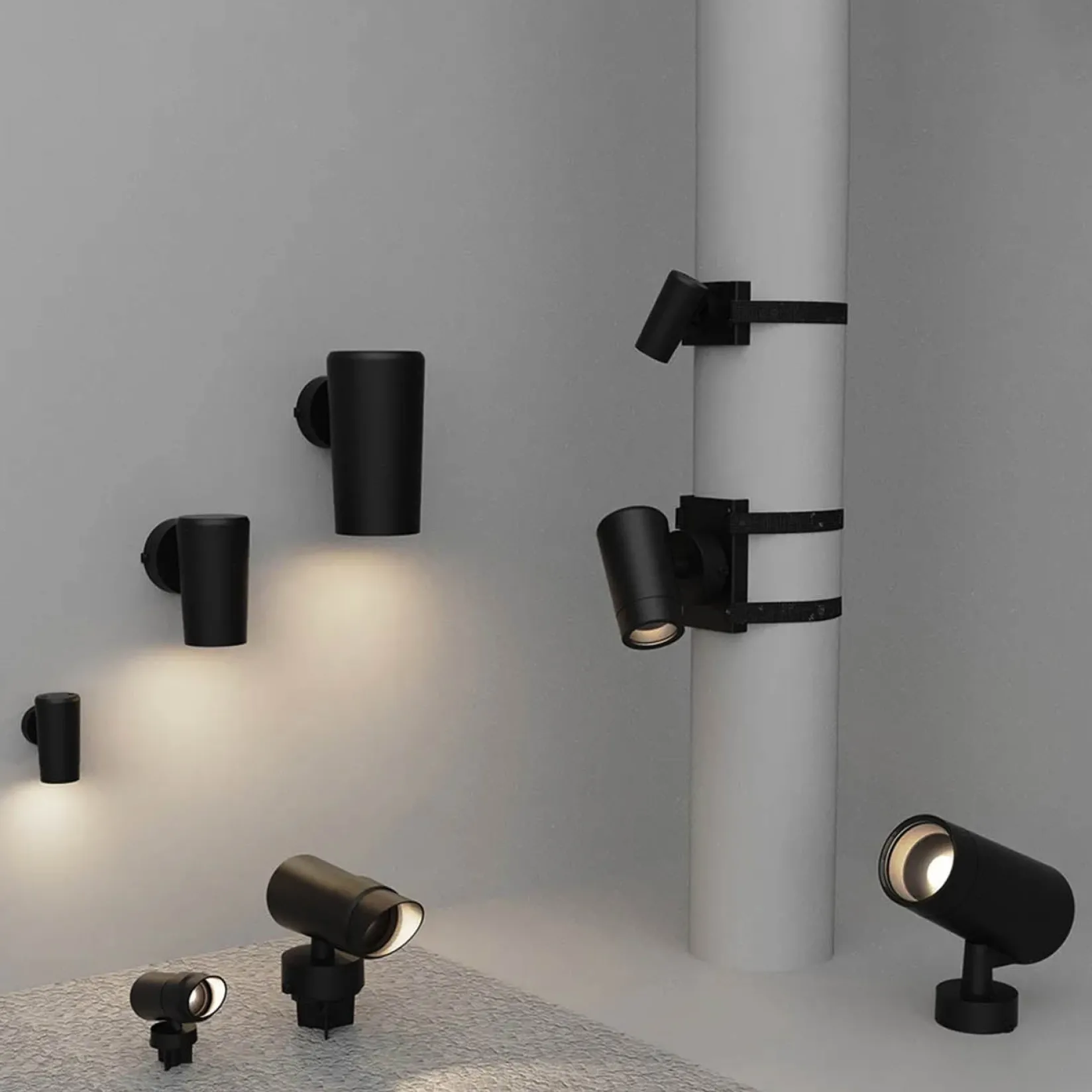 Puk projector ⌀59 | black seaside