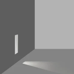 Punt wall recessed trimless IP65 | black