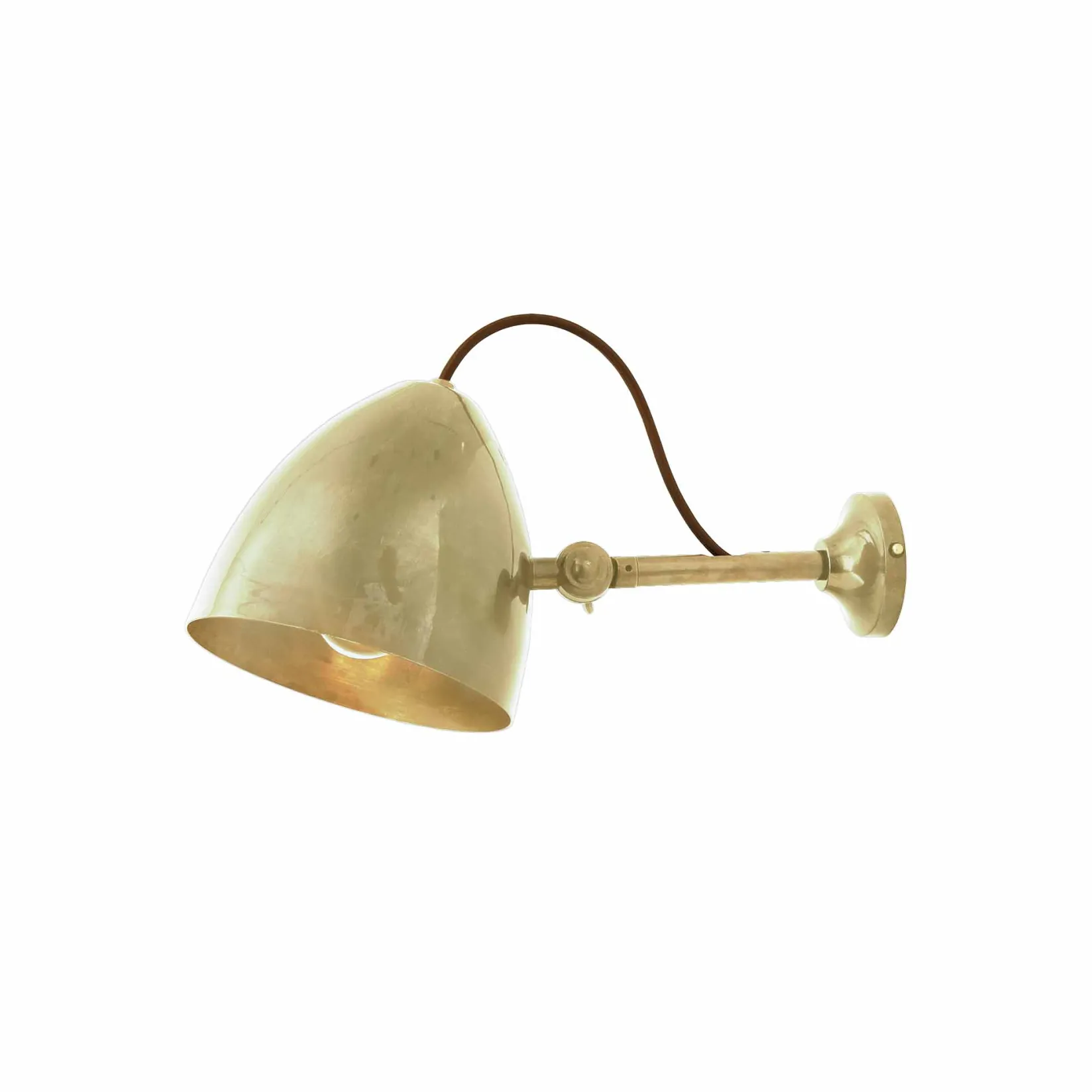 Quito wall adjustable | antique brass