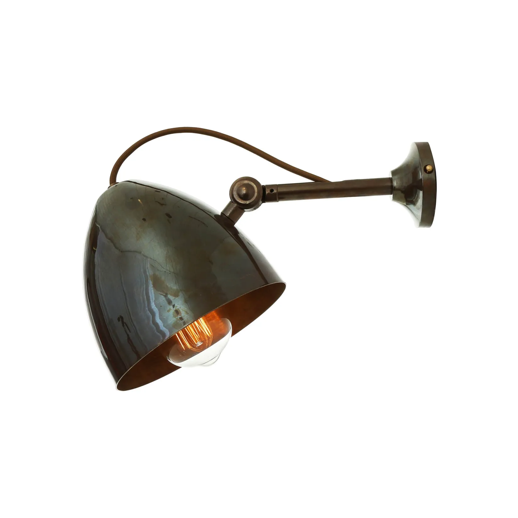 Quito wall adjustable | antique brass