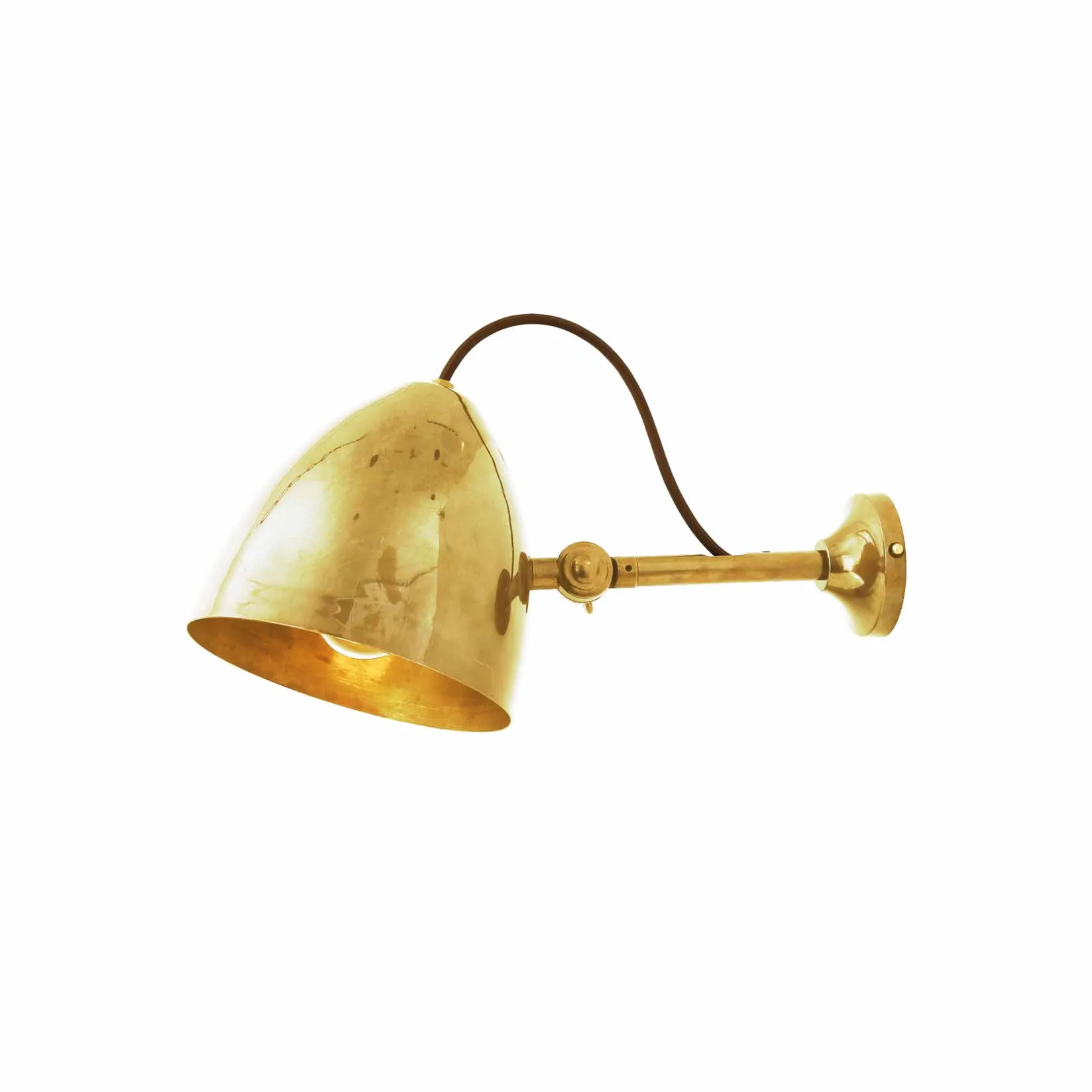 Quito wall adjustable | antique brass