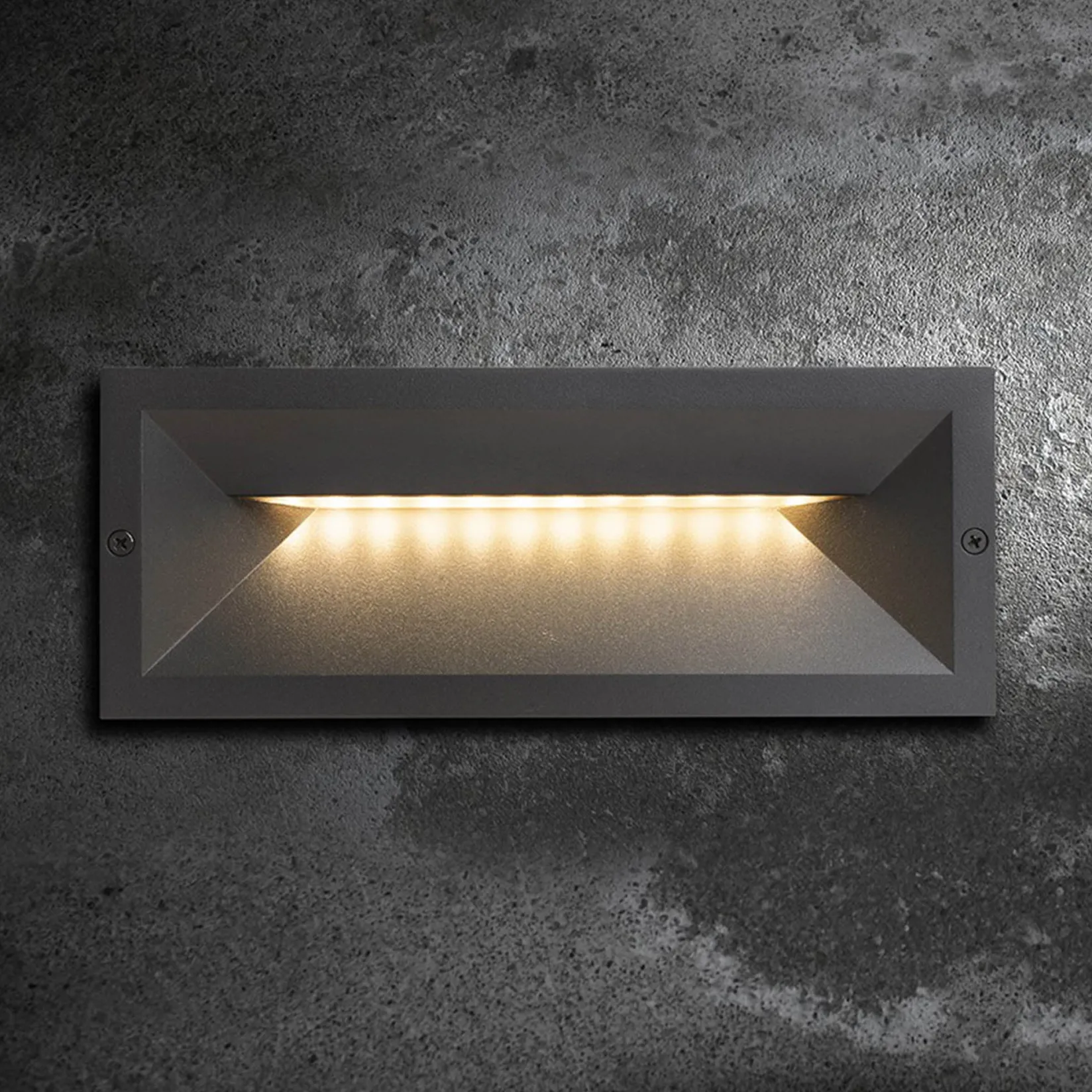 Ragg wall recessed IP65 | white