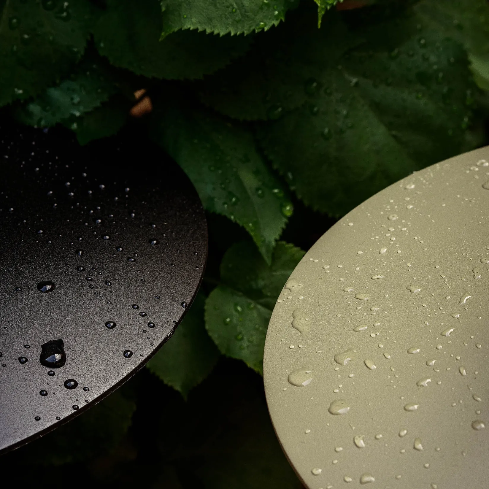 Ray portable table lamp | matte dusty green