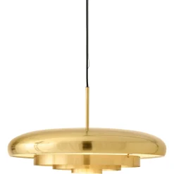 Resonant pendant | polished brass