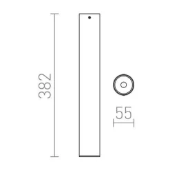 Riga tube 38 | black