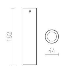 Riga tube 38 | white