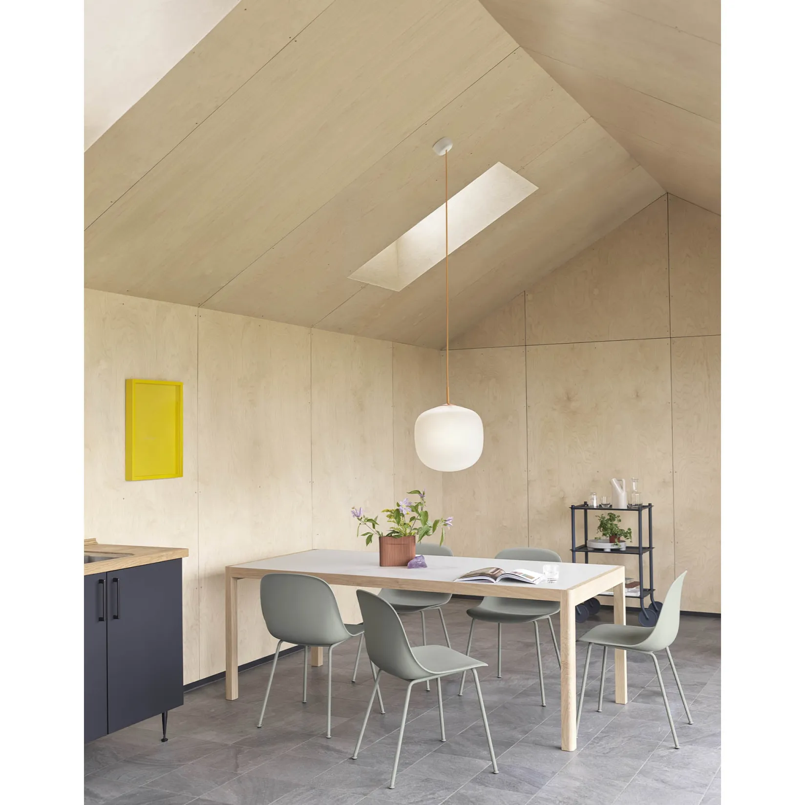 Rime pendant lamp ⌀12-⌀45 | deep red