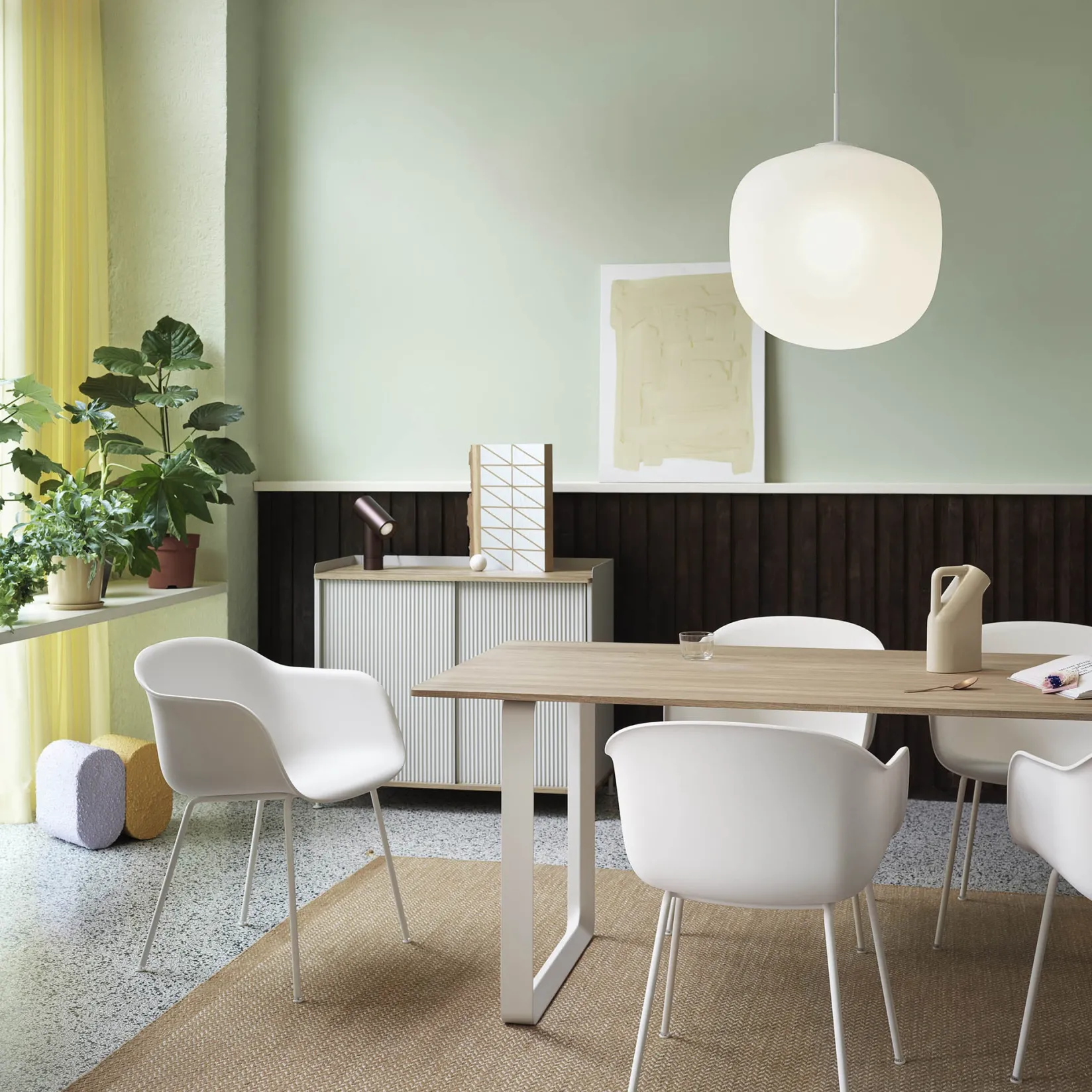 Rime pendant lamp ⌀12-⌀45 | deep red