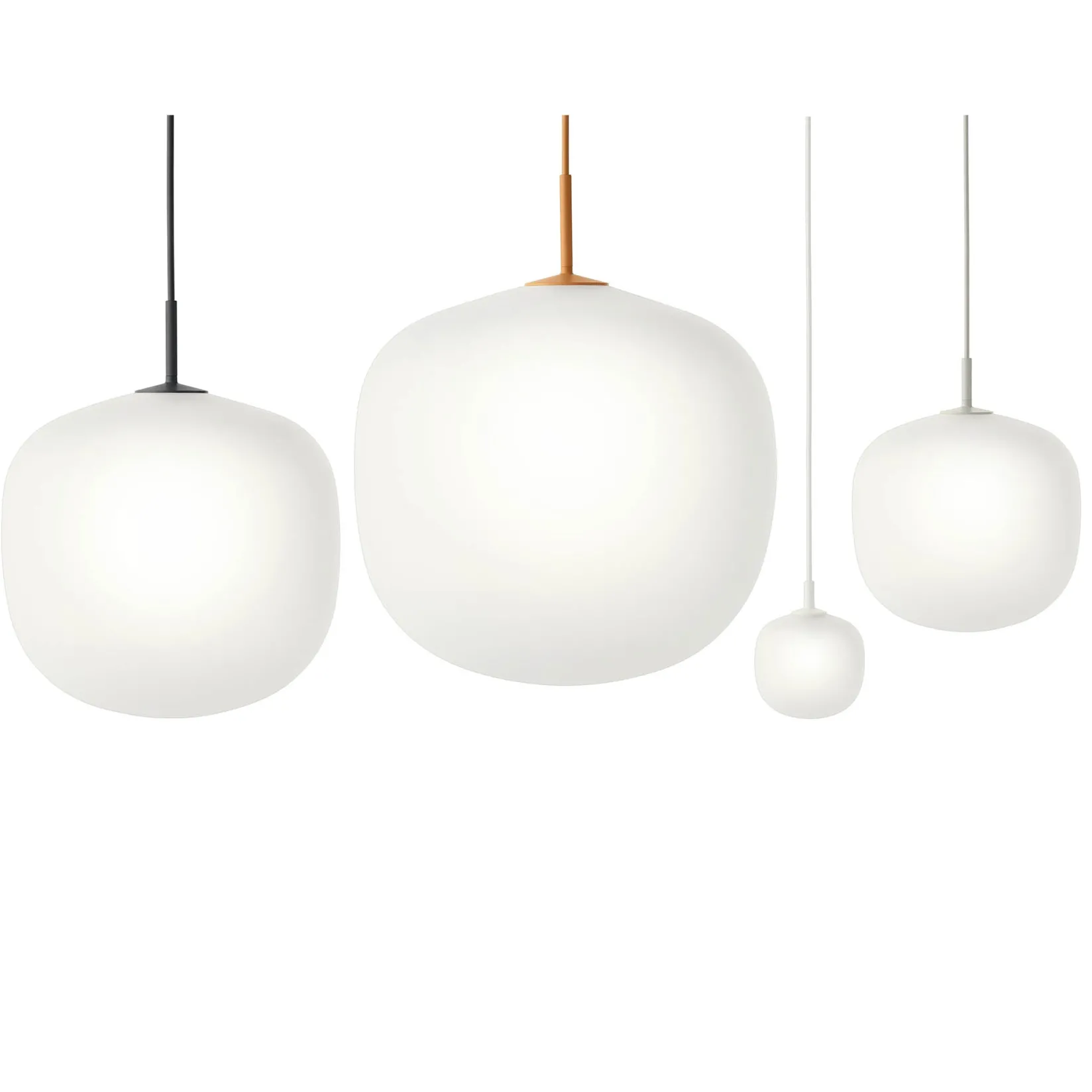 Rime pendant lamp ⌀12-⌀45 | deep red