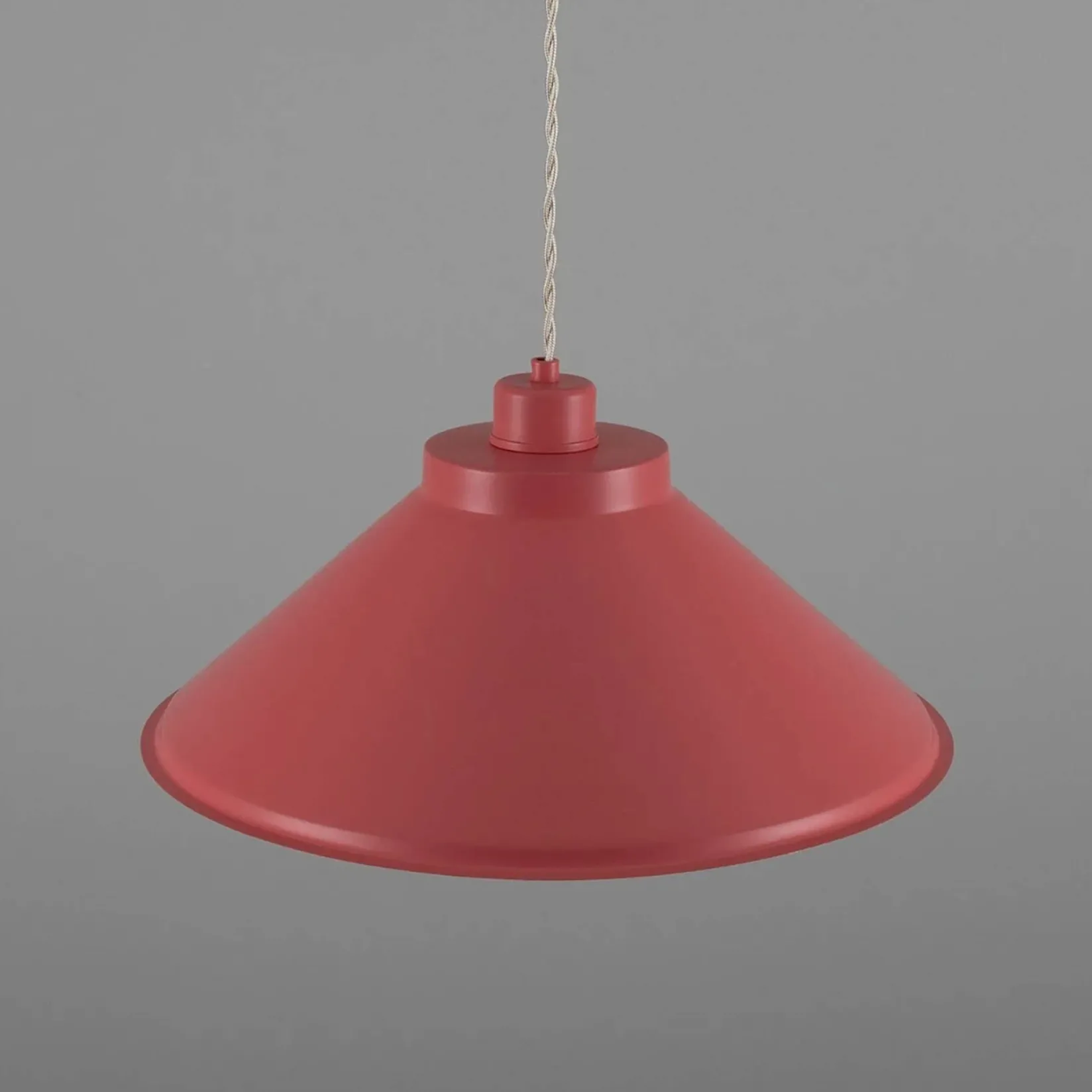 Rio coloured brass pendant 38cm | mint turquoise