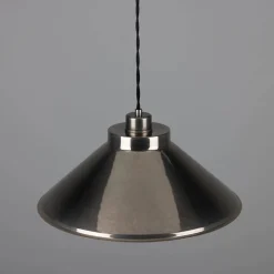 Rio coloured brass pendant 38cm | sapphire blue
