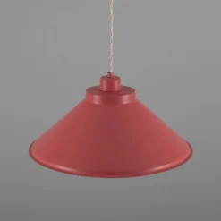 Rio coloured brass pendant 38cm | sapphire blue