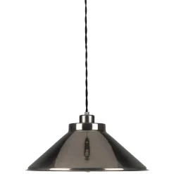 Rio coloured brass pendant 38cm | powder-coated orange