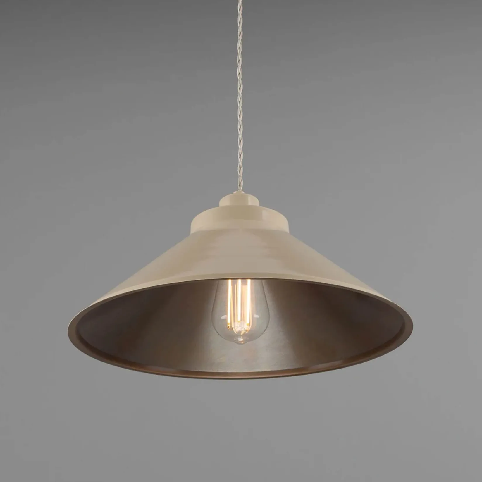 Rio vintage pendant 38cm | antique brass