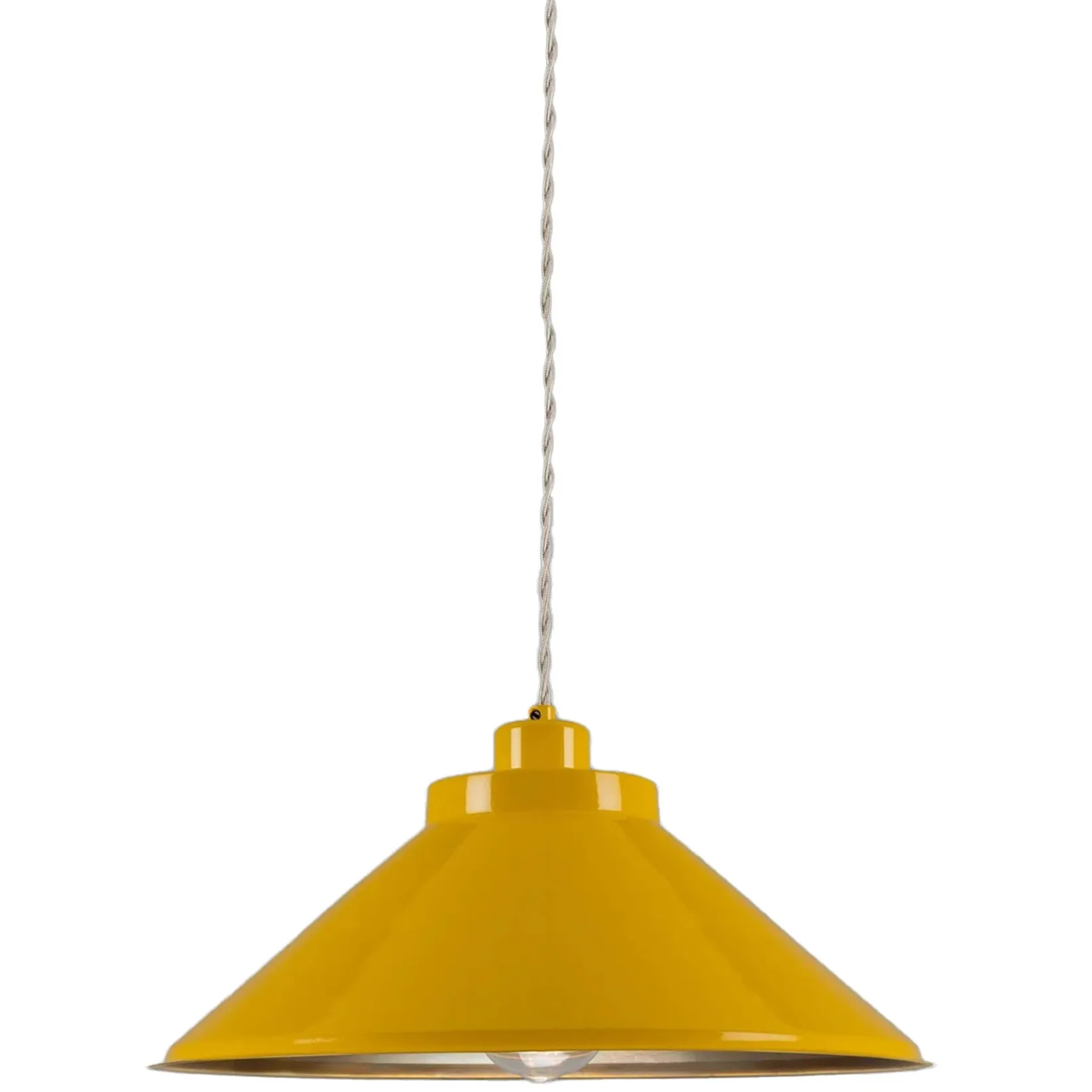 Rio vintage pendant 38cm | satin brass