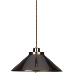 Rio vintage pendant 38cm | satin brass