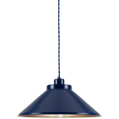 Rio vintage pendant 38cm | satin brass