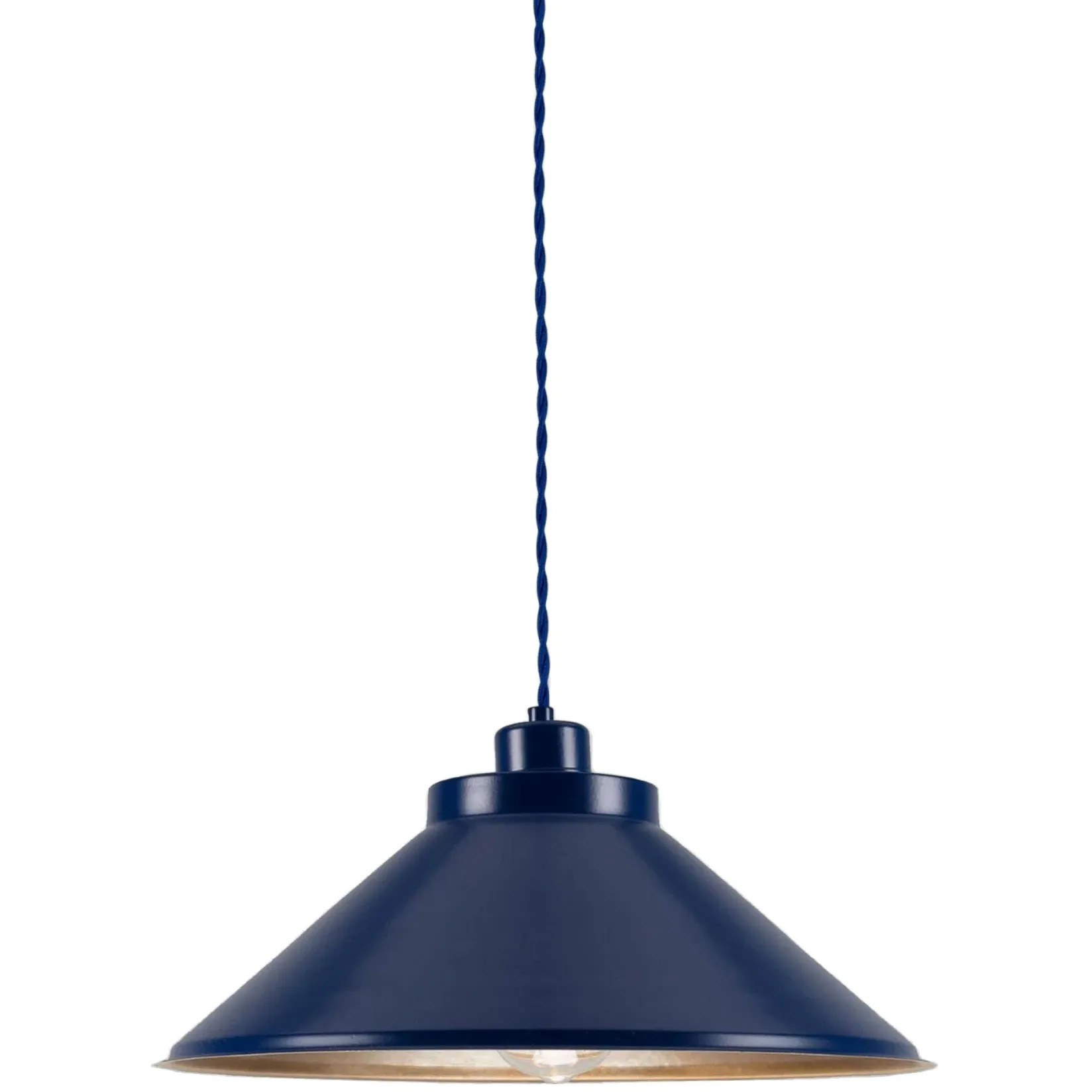 Rio vintage pendant 38cm | satin brass