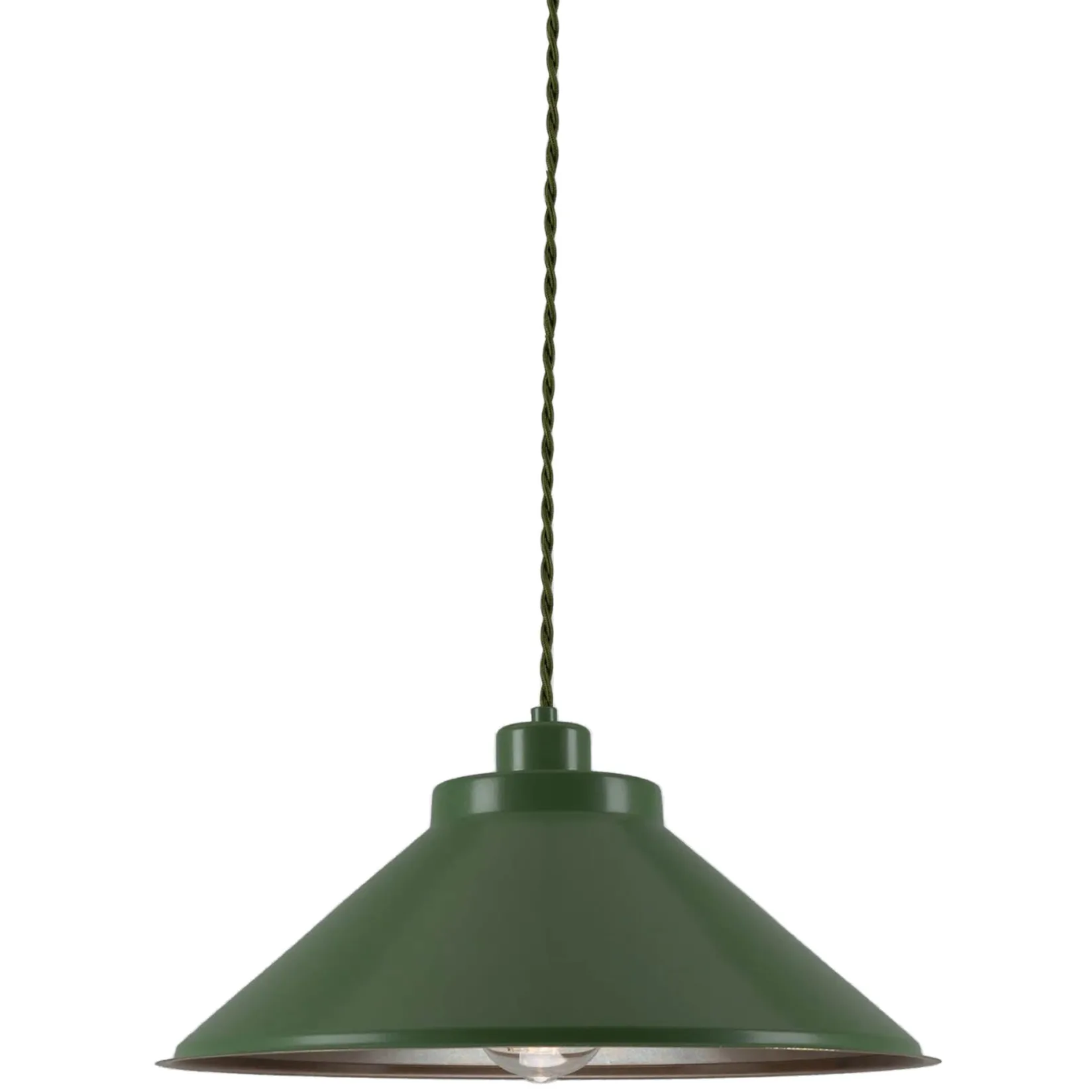 Rio vintage pendant 38cm | satin brass