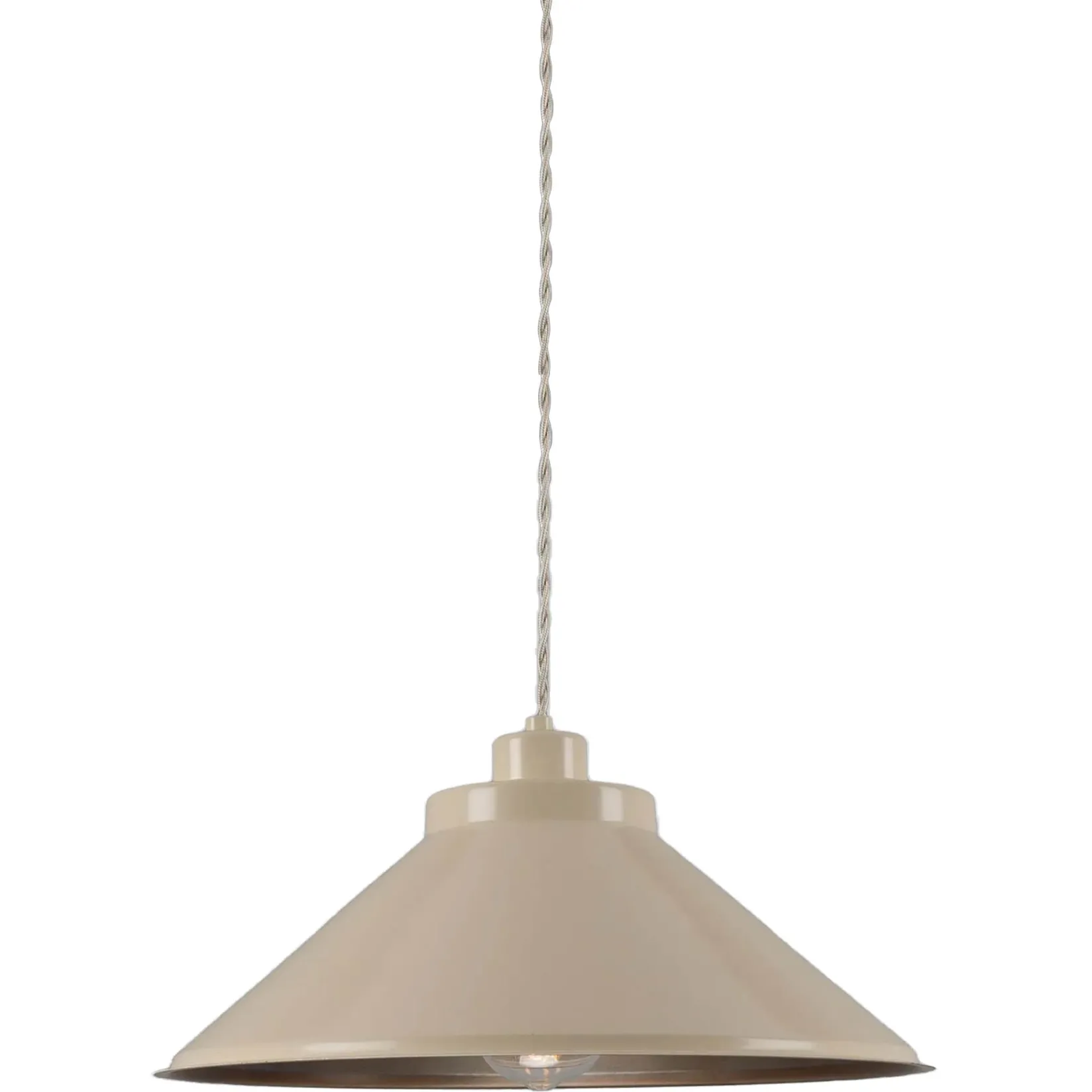 Rio vintage pendant 38cm | satin brass