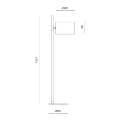 Riu floor | matt white