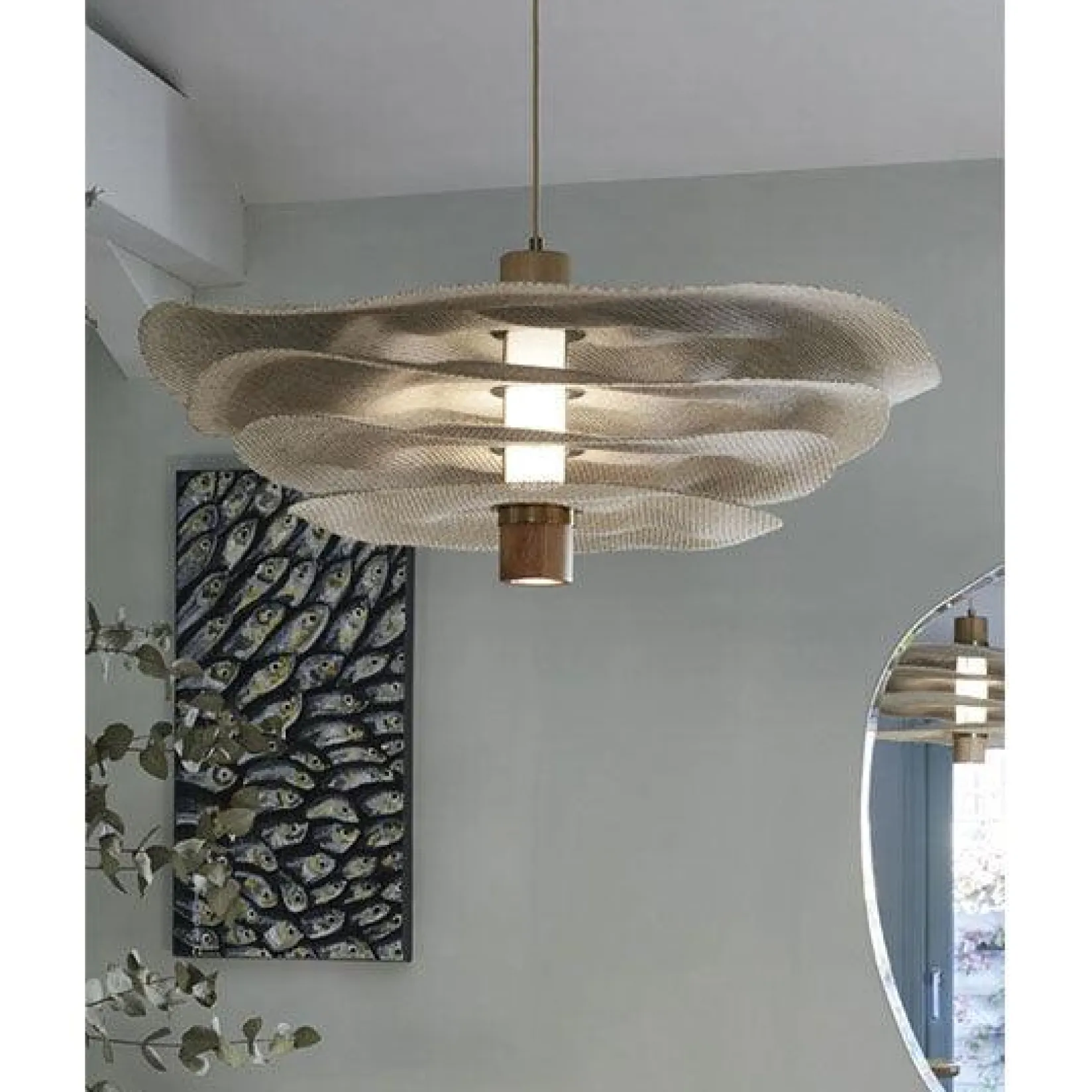 Rivage pendant | 4M 48 linen