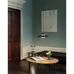 Rivoli t | black and brushed copper
