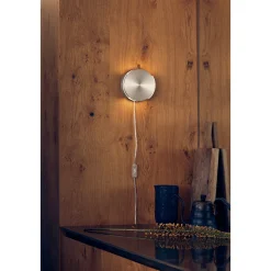 Rotate wall lamp | brushed aluminium