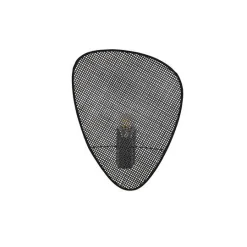 Screen w | rattan black
