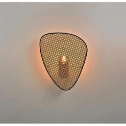 Screen w | rattan black