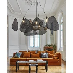 Screen w | rattan black