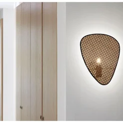 Screen w | rattan nature