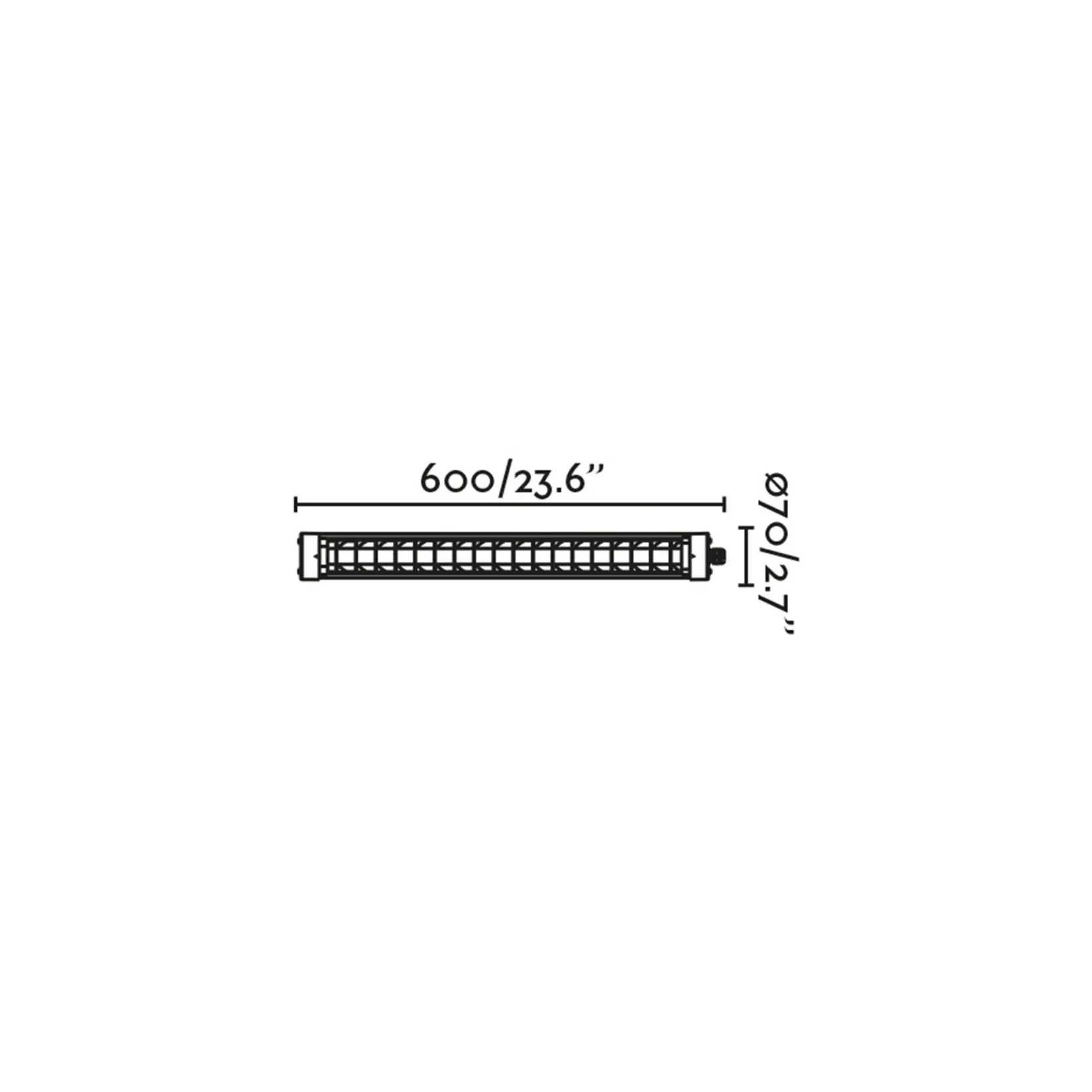 Scuba louver wall 600-1200 | black