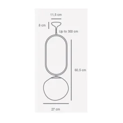Shapes 22 | opal white brass