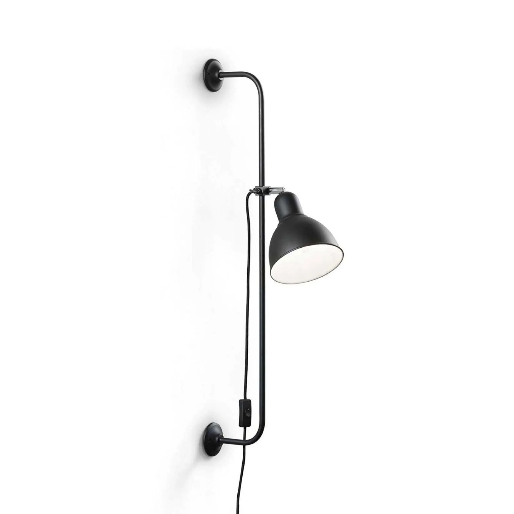 Shower wall | matt black