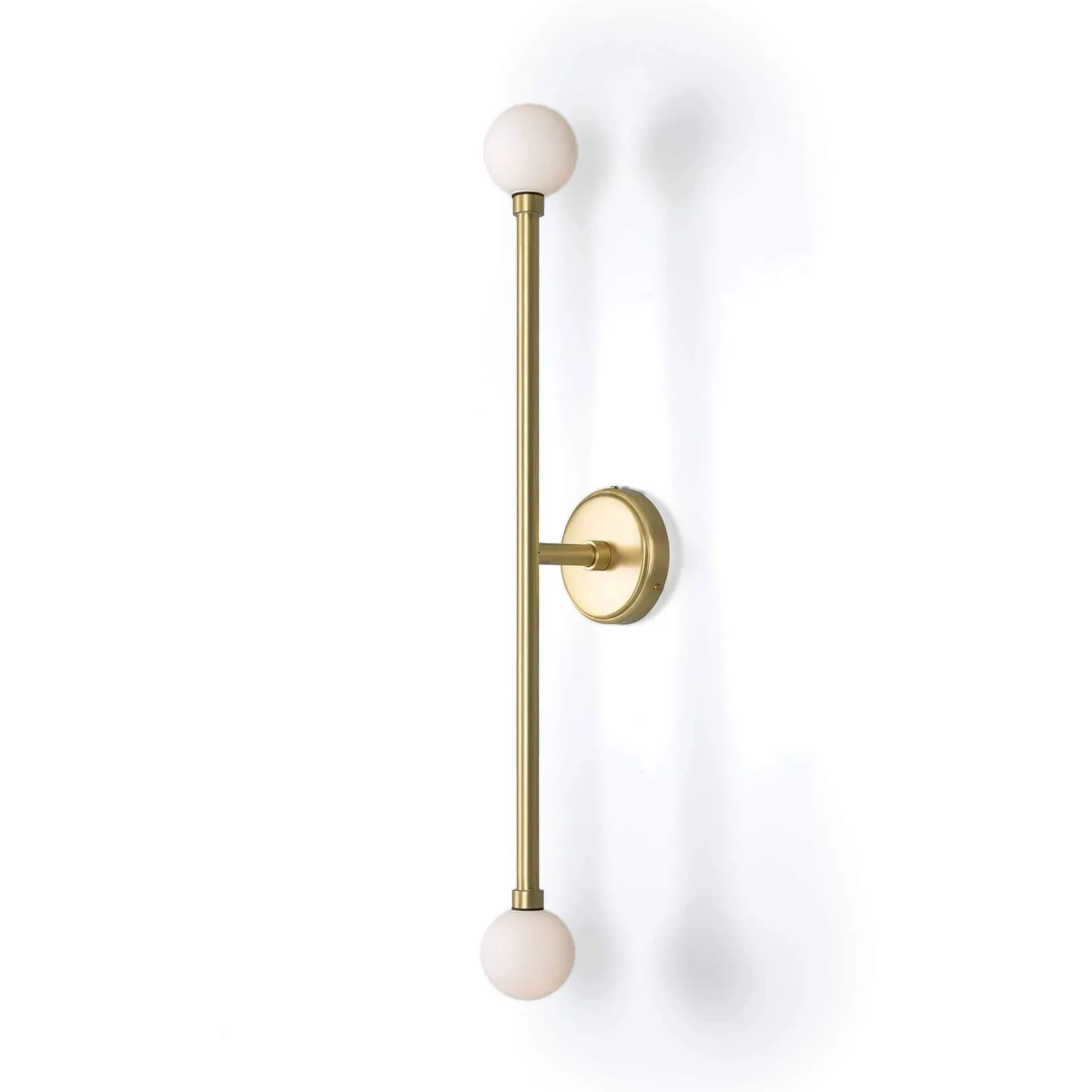 Silverton double wall IP44 | satin brass