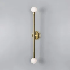 Silverton double wall IP44 | satin brass